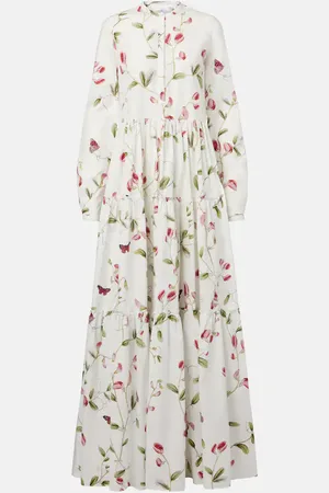 Giambattista Valli Floral cotton maxi dress