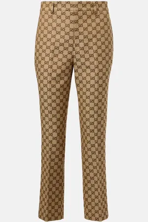 Gucci Cotton-blend straight pants