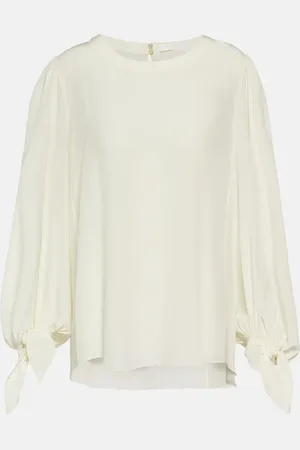 Chloé ChloÃ© CrÃªpe de chine blouse