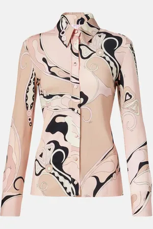 Puccini Orchidee jersey shirt