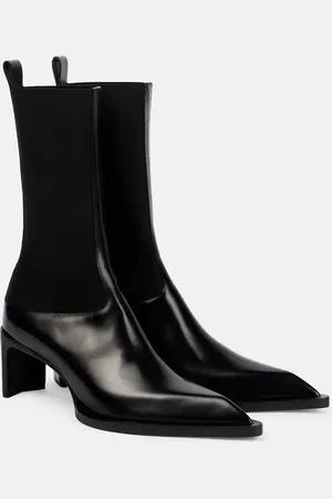 Jil Sander Leather ankle boots