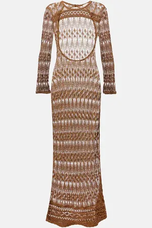 Isabel Marant Paloma sheer maxi dress