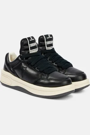 Rick Owens X Converse Turbowpn leather sneakers