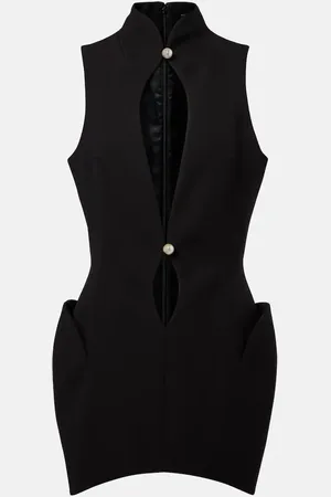 MUGLER Cutout minidress