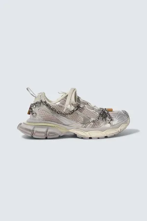 Balenciaga 3XL chain-detail mesh sneakers