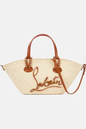 Christian Louboutin Cabata Mini raffia basket bag