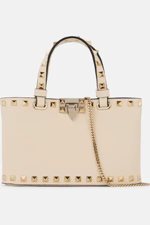 VALENTINO GARAVANI Rockstud Mini leather tote bag