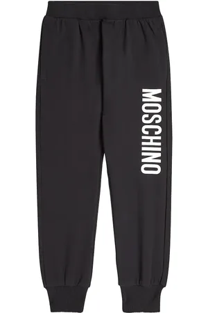 Moschino Logo cotton-blend jersey sweatpants