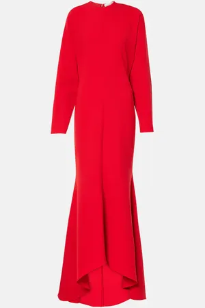 Costarellos Marlette crÃªpe gown
