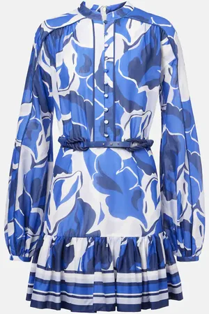 Rebecca Vallance Paros floral cotton minidress