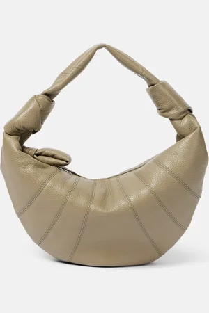 LEMAIRE Fortune Croissant Mini leather shoulder bag