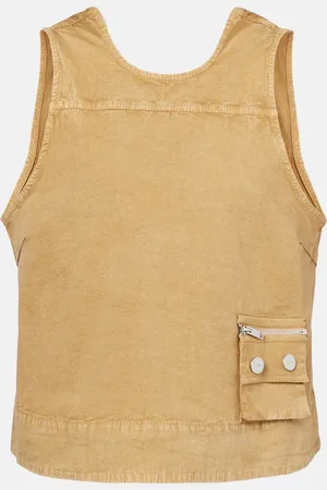 Ganni Cotton-blend top