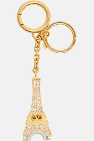 VALENTINO GARAVANI VLogo Signature Eiffel Tower keyring