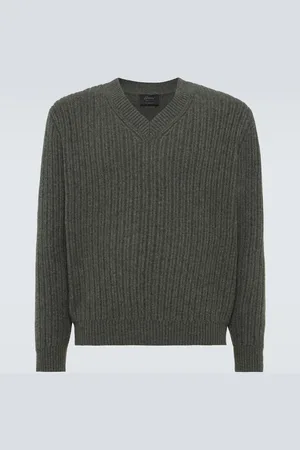 BRIONI Ribbed-knit cashmere sweater