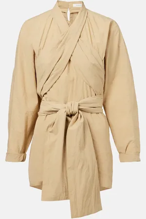 LEMAIRE Belted cotton top
