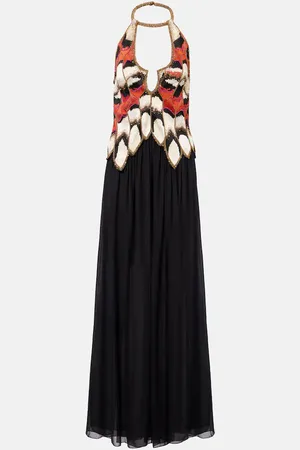 Isabel Marant Alicia silk georgette crÃªpe gown