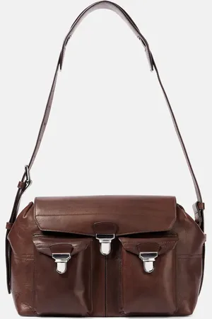 LEMAIRE Gear Medium leather shoulder bag