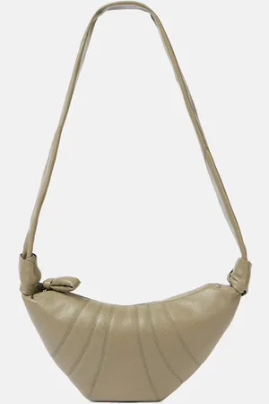 LEMAIRE Croissant Small leather shoulder bag