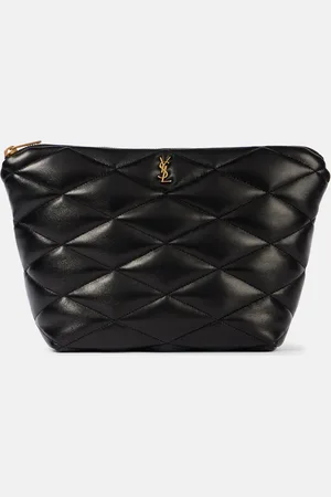 Saint Laurent Sade quilted leather pouch