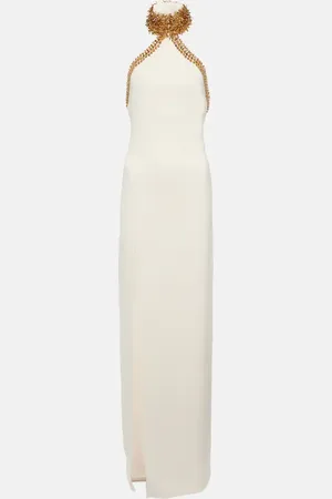 Tom Ford Embellished silk-blend gown