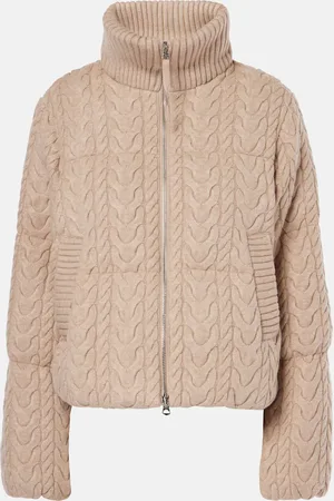 Varley Reggie cable-knit jacket