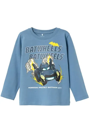 NAME IT Batwheels Top Z Długim Rękawem