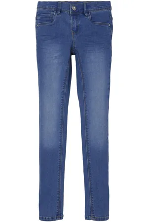 NAME IT Krój Skinny Strecz Jeansy