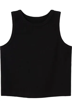 NAME IT Prążkowana Dzianinowa Krótki Top