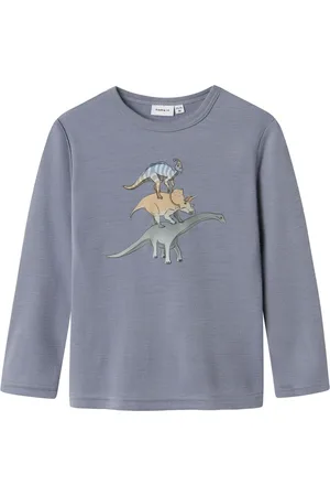 NAME IT Wełna Merynosa Top Z Długim Rękawem