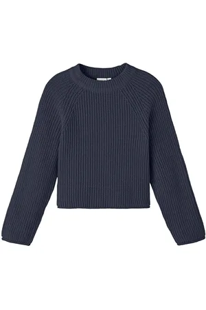 NAME IT Luźny Krój Sweter Z Dzianiny