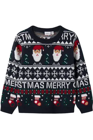 NAME IT Długi Rękaw Sweter Z Dzianiny