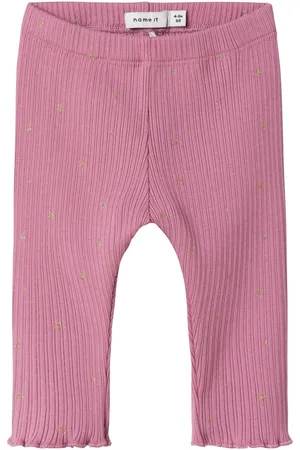 NAME IT Prążkowana Dzianina Legginsy