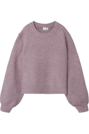 NAME IT Cekiny Sweter Z Dzianiny
