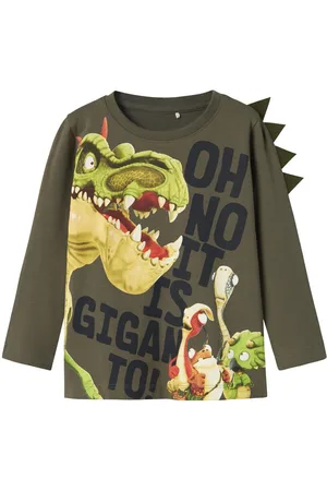 NAME IT Gigantozaur Top Z Długim Rękawem