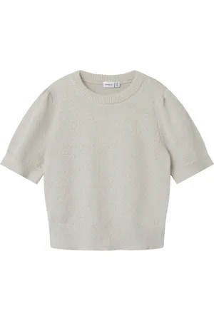 NAME IT Z Krótkim Rękawem Sweter Z Dzianiny