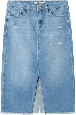 NAME IT Denim Spódnica Jeansowa