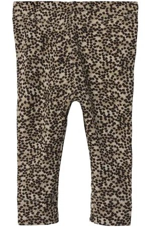 NAME IT Prążkowana Dzianina Legginsy
