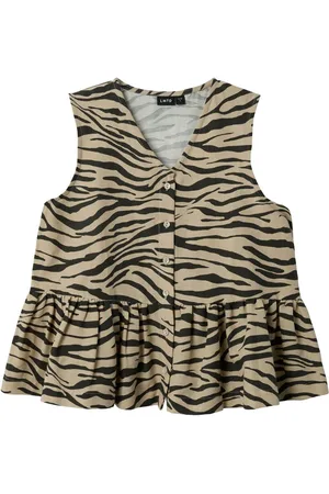 NAME IT Zebra Top