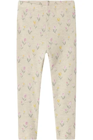 NAME IT Prążkowana Dzianina Legginsy