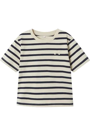 NAME IT Prążkowany T-shirt