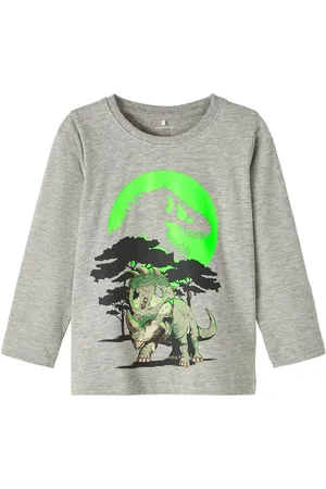 NAME IT Jurrasic Park Top Z Długim Rękawem