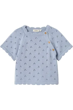 NAME IT Z Krótkim Rękawem Top Z Dzianiny