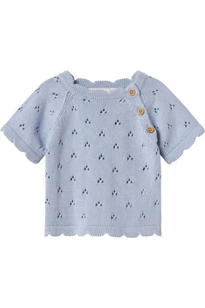 NAME IT Z Krótkim Rękawem Top Z Dzianiny