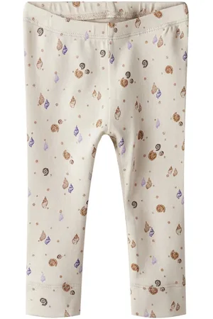 NAME IT Prążkowana Dzianinowa Legginsy