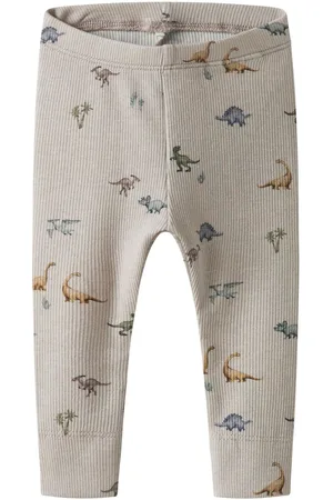 NAME IT Z Nadrukiem Legginsy