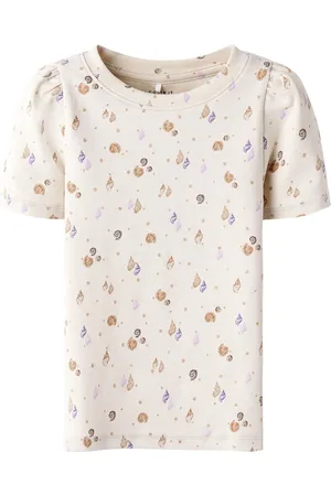 NAME IT Prążkowana Dzianina T-shirt