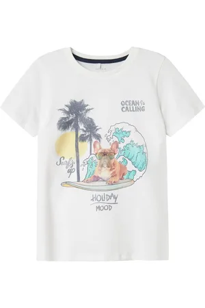 NAME IT Regularny Krój T-shirt