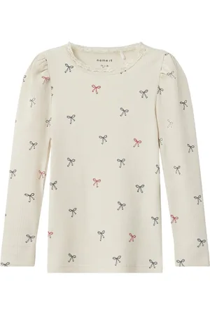 NAME IT Slim Fit Top Z Długim Rękawem