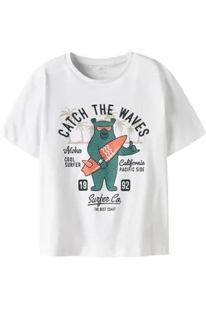 NAME IT Regularny Krój T-shirt