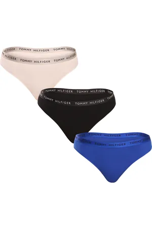 Tommy Hilfiger 3PACK stringi damskie wielokolorowe